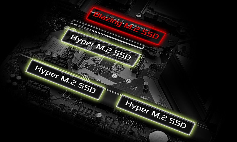 PCIe Gen5 Blazing M.2